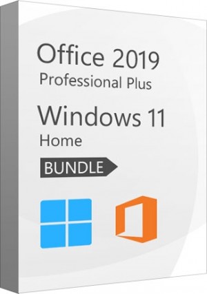 Windows 11 Home + Office 2019 Professional Plus - Package