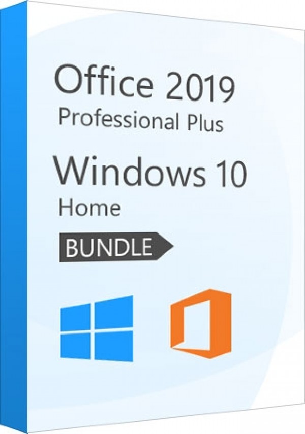 Windows 10 Home + Office 2019 Pro - Package