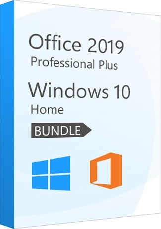 Windows 10 Home + Office 2019 Professional - Package