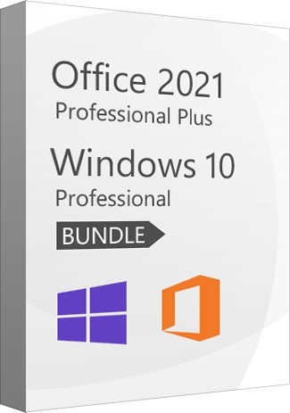 Windows 10 Professional + Office 2021 Professional Plus - Package