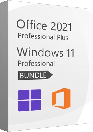 Windows 11 Professional + Office 2021 Professional Plus- Package